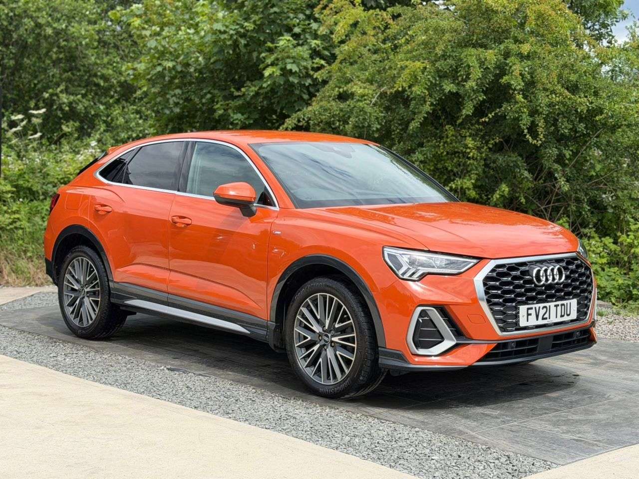 A 2021 AUDI Q3 1.5 TFSI CoD 35 S line Sportback 5dr Petrol S Tronic Euro 6 (s/s) (150 ps) A 2021 AUDI Q3 1.5 TFSI CoD 35 S line Sportback 5dr Petrol S Tronic Euro 6 (s/s) (150 ps)