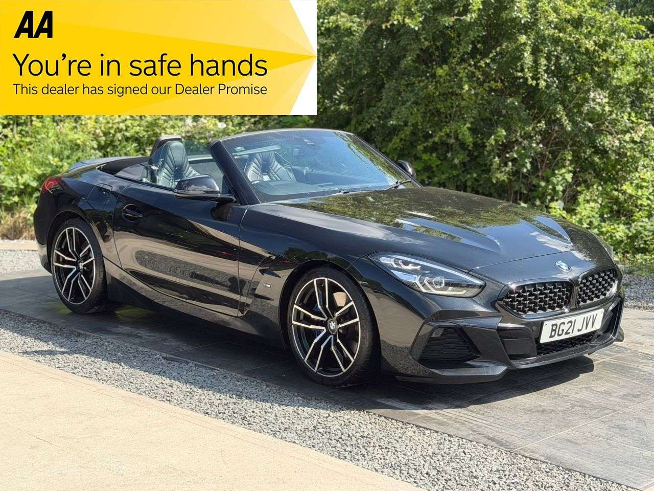 A 2021 BMW Z4 2.0 20i M Sport Convertible 2dr Petrol Auto sDrive Euro 6 (s/s) (197 ps) BL A 2021 BMW Z4 2.0 20i M Sport Convertible 2dr Petrol Auto sDrive Euro 6 (s/s) (197 ps) BL