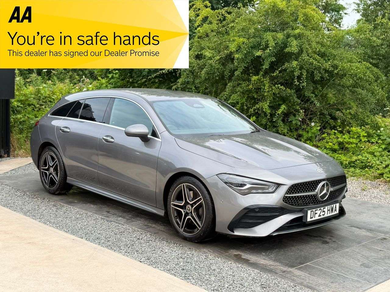 A 2025 MERCEDES-BENZ CLA 1.3 CLA200h MHEV AMG Line (Executive) Shooting Brake 5dr Petrol Hybrid 7G-D A 2025 MERCEDES-BENZ CLA 1.3 CLA200h MHEV AMG Line (Executive) Shooting Brake 5dr Petrol Hybrid 7G-D