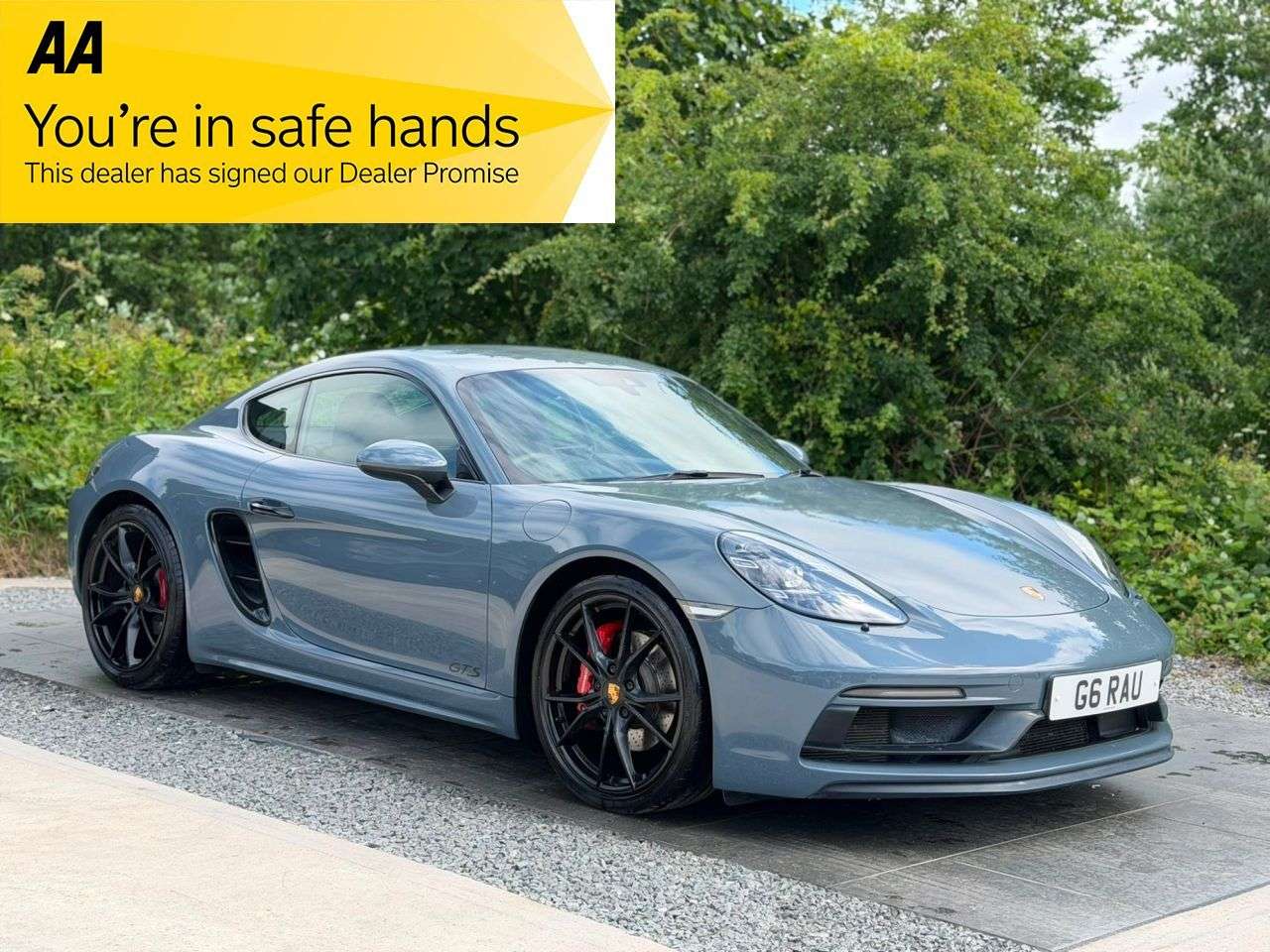 A 2018 PORSCHE 718 CAYMAN 2.5T GTS Coupe 2dr Petrol PDK Euro 6 (s/s) (365 ps) A 2018 PORSCHE 718 CAYMAN 2.5T GTS Coupe 2dr Petrol PDK Euro 6 (s/s) (365 ps)