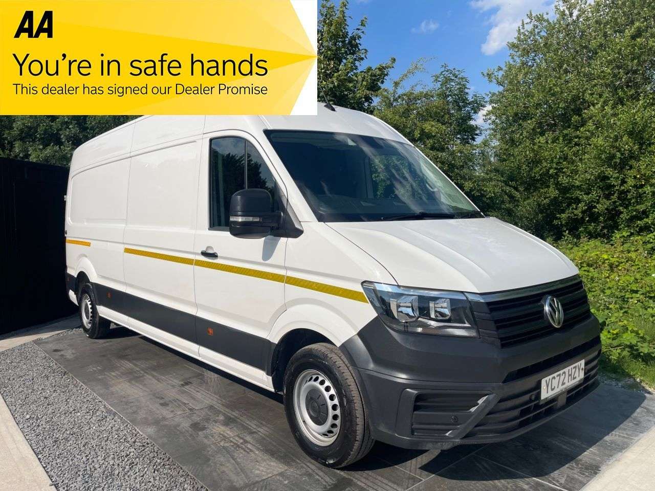A 2022 VOLKSWAGEN CRAFTER 2.0 TDI CR35 Trendline Panel Van 5dr Diesel Manual FWD LWB High Roof Euro 6 A 2022 VOLKSWAGEN CRAFTER 2.0 TDI CR35 Trendline Panel Van 5dr Diesel Manual FWD LWB High Roof Euro 6
