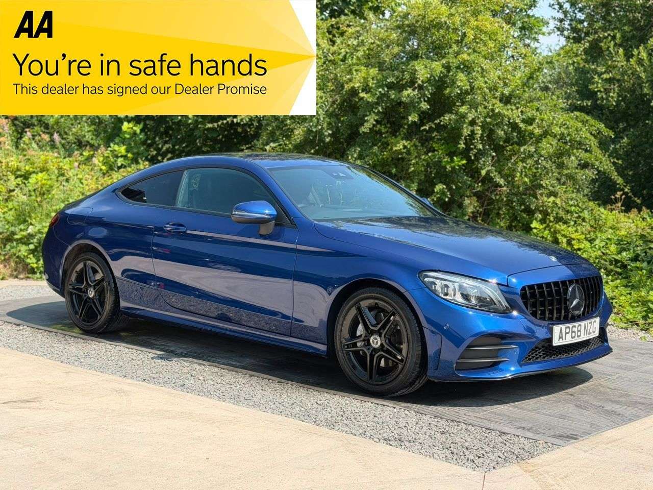 A 2018 MERCEDES-BENZ C CLASS 2.0 C220d AMG Line (Premium) Coupe 2dr Diesel G-Tronic+ Euro 6 (s/s) (194 p A 2018 MERCEDES-BENZ C CLASS 2.0 C220d AMG Line (Premium) Coupe 2dr Diesel G-Tronic+ Euro 6 (s/s) (194 p