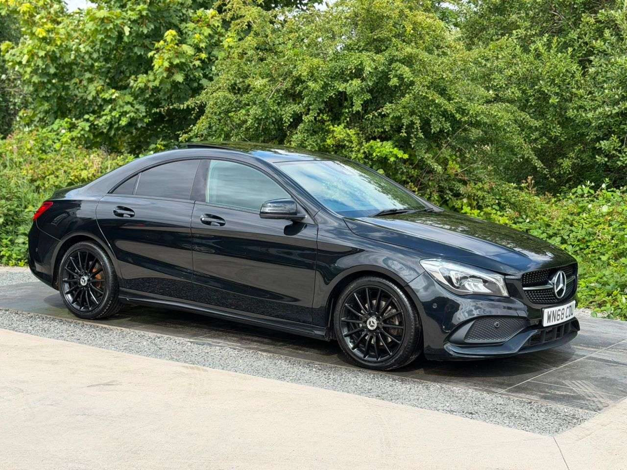 A 2018 MERCEDES-BENZ CLA 1.6 CLA200 AMG Line Night Edition (Plus) Coupe 4dr Petrol 7G-DCT Euro 6 (s/ A 2018 MERCEDES-BENZ CLA 1.6 CLA200 AMG Line Night Edition (Plus) Coupe 4dr Petrol 7G-DCT Euro 6 (s/