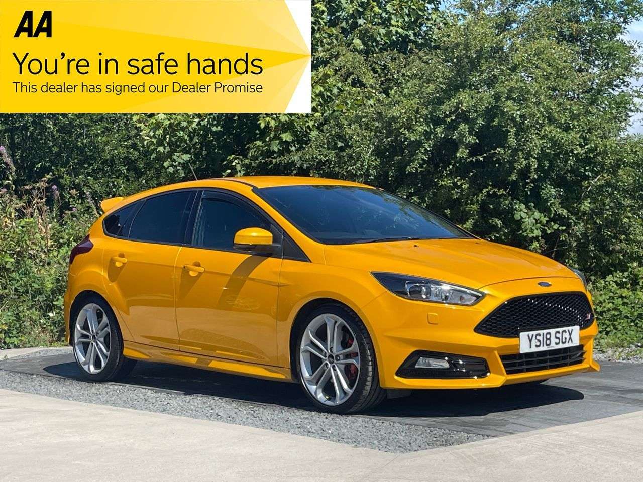 A 2018 FORD FOCUS 2.0T EcoBoost ST-3 Hatchback 5dr Petrol Manual Euro 6 (s/s) (250 ps) WELL M A 2018 FORD FOCUS 2.0T EcoBoost ST-3 Hatchback 5dr Petrol Manual Euro 6 (s/s) (250 ps) WELL M