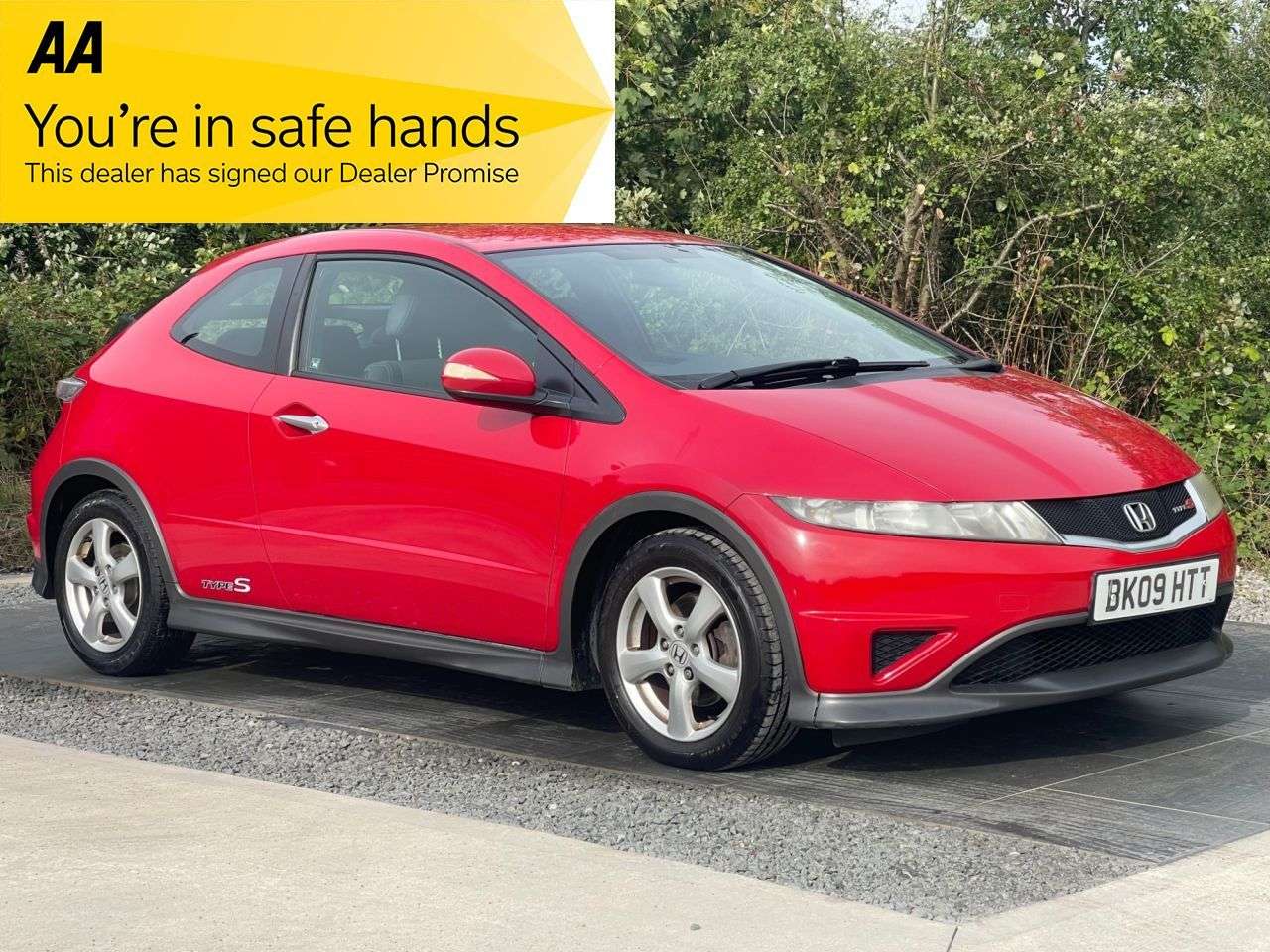 A 2009 HONDA CIVIC 1.4 i-VTEC Type S Hatchback 3dr Petrol Manual (135 g/km, 98 bhp) AUX HALF S A 2009 HONDA CIVIC 1.4 i-VTEC Type S Hatchback 3dr Petrol Manual (135 g/km, 98 bhp) AUX HALF S