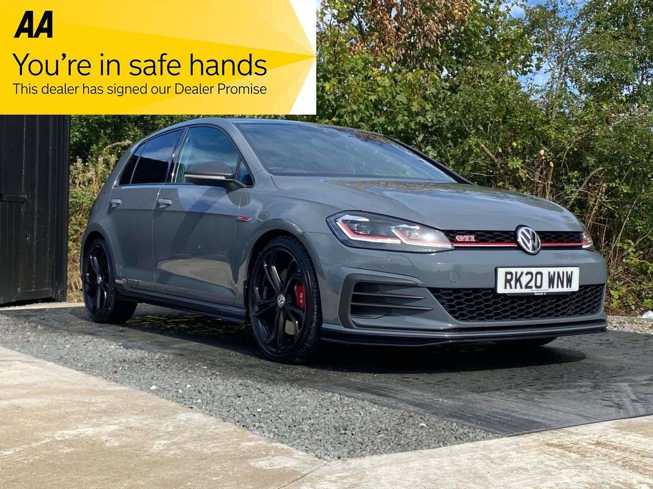 A 2020 VOLKSWAGEN GOLF 2.0 TSI GTI TCR Hatchback 5dr Petrol DSG Euro 6 (s/s) (290 ps) ADAPTIVE CRU A 2020 VOLKSWAGEN GOLF 2.0 TSI GTI TCR Hatchback 5dr Petrol DSG Euro 6 (s/s) (290 ps) ADAPTIVE CRU