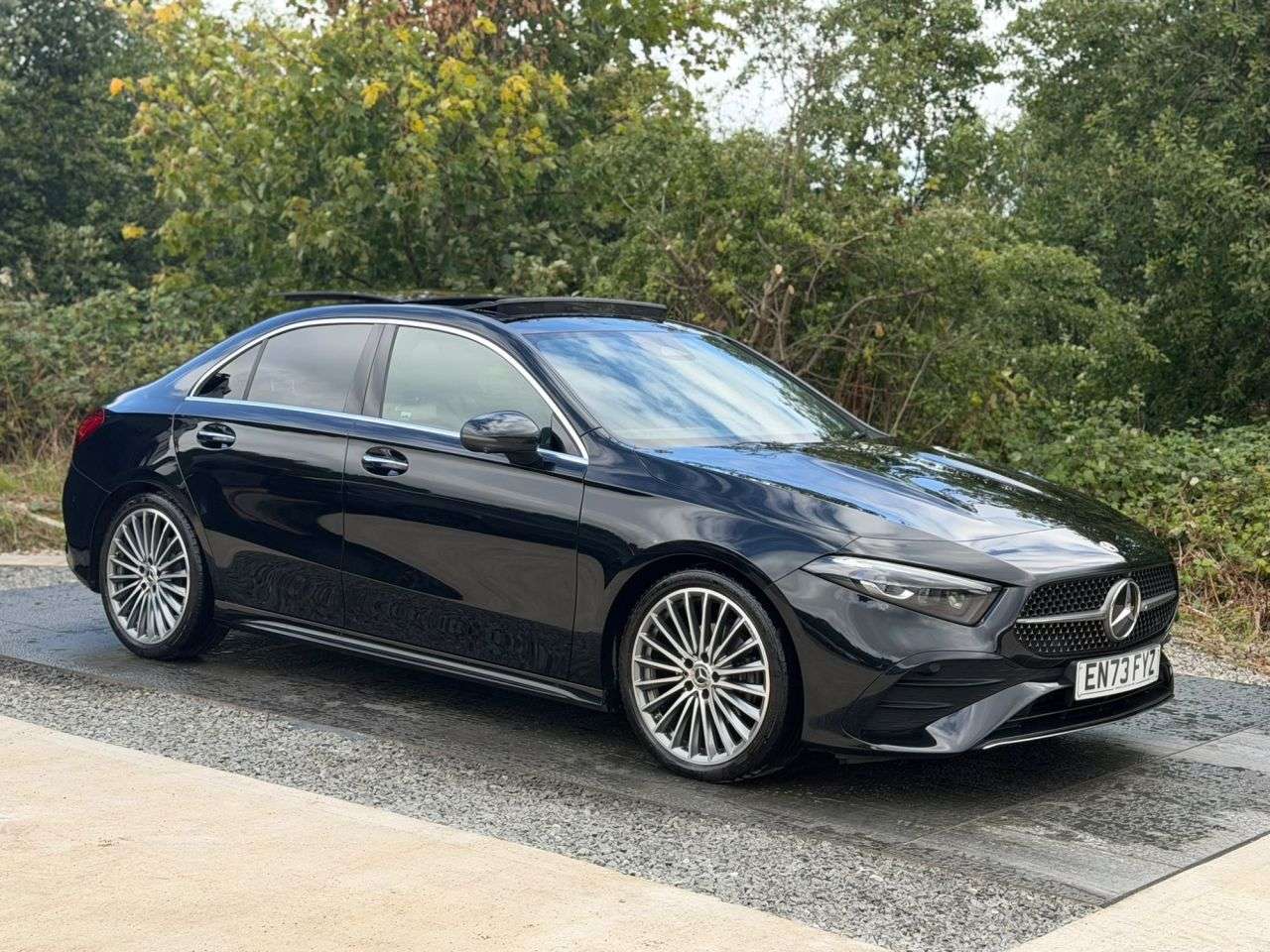 A 2023 MERCEDES-BENZ A CLASS 1.3 A200h MHEV AMG Line (Premium Plus) Saloon 4dr Petrol Hybrid 7G-DCT Euro A 2023 MERCEDES-BENZ A CLASS 1.3 A200h MHEV AMG Line (Premium Plus) Saloon 4dr Petrol Hybrid 7G-DCT Euro