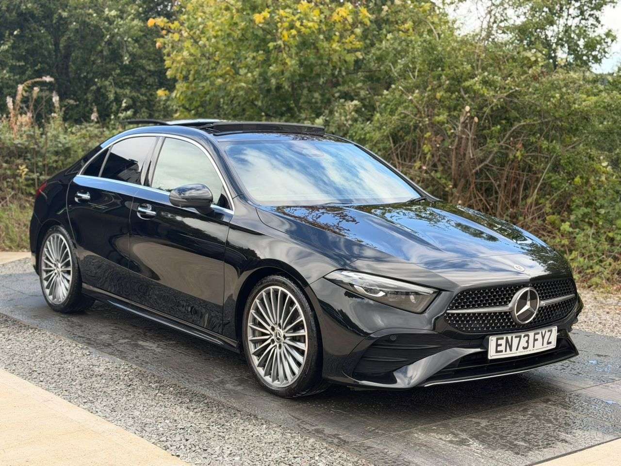A 2023 MERCEDES-BENZ A CLASS 1.3 A200h MHEV AMG Line (Premium Plus) Saloon 4dr Petrol Hybrid 7G-DCT Euro A 2023 MERCEDES-BENZ A CLASS 1.3 A200h MHEV AMG Line (Premium Plus) Saloon 4dr Petrol Hybrid 7G-DCT Euro