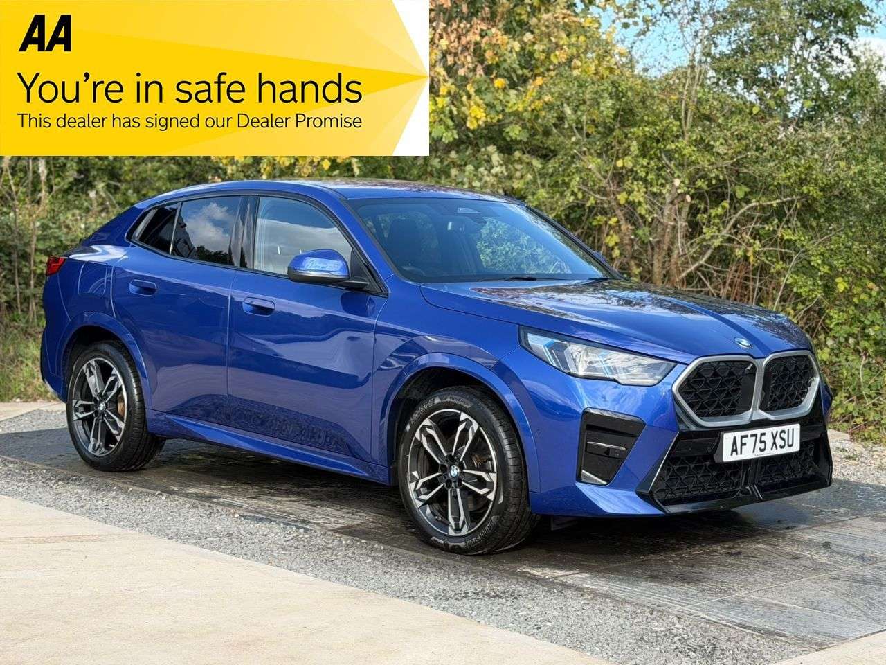 A 2025 BMW X2 1.5 20i MHT M Sport SUV 5dr Petrol Hybrid DCT sDrive Euro 6 (s/s) (170 ps) A 2025 BMW X2 1.5 20i MHT M Sport SUV 5dr Petrol Hybrid DCT sDrive Euro 6 (s/s) (170 ps)
