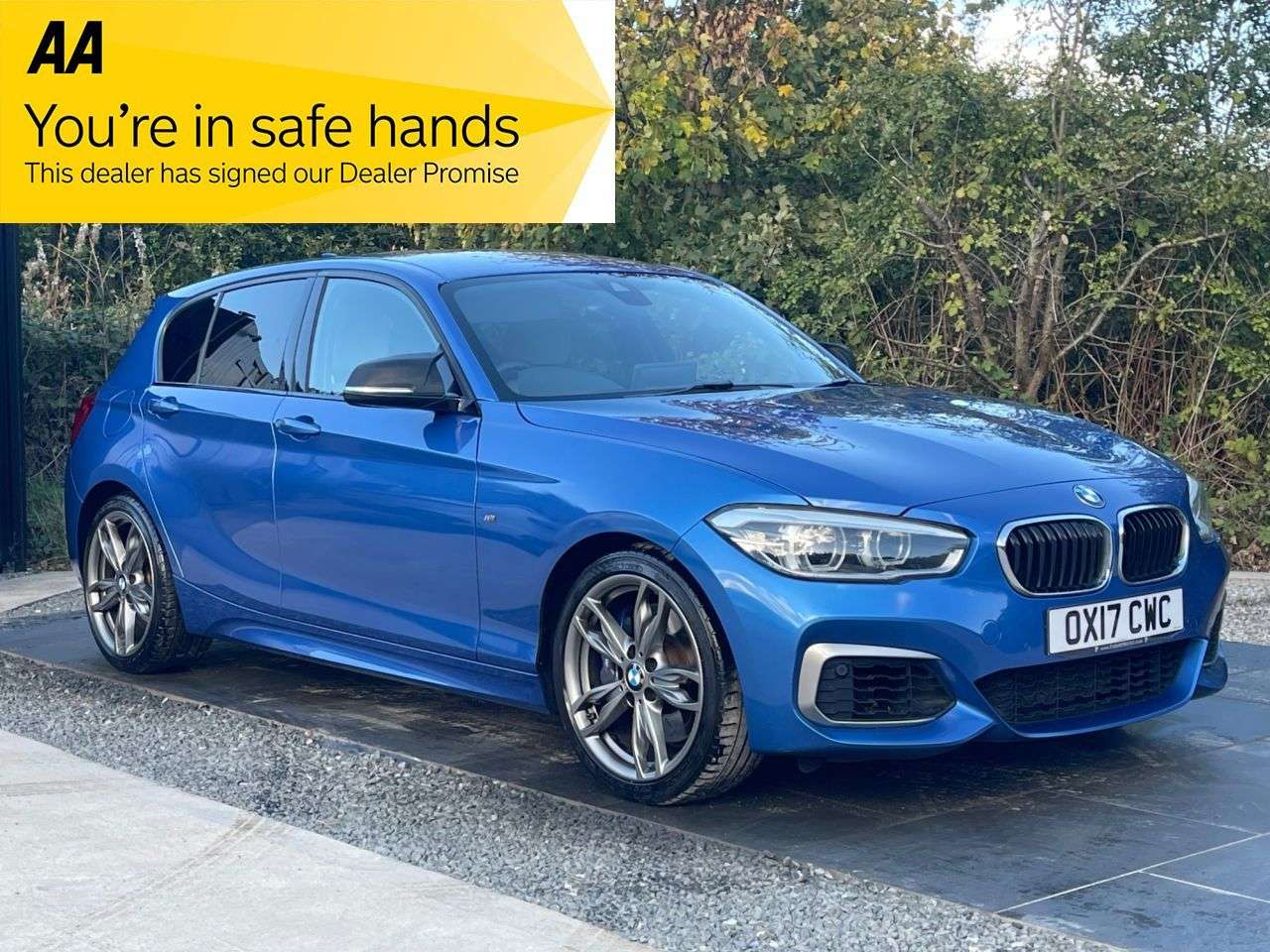 A 2017 BMW 1 SERIES 3.0 M140i Hatchback 5dr Petrol Auto Euro 6 (s/s) (340 ps) A 2017 BMW 1 SERIES 3.0 M140i Hatchback 5dr Petrol Auto Euro 6 (s/s) (340 ps)