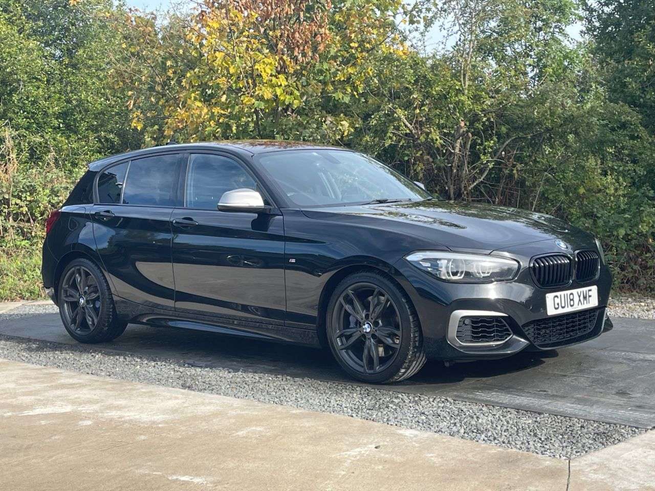 A 2018 BMW 1 SERIES 3.0 M140i Shadow Edition Hatchback 5dr Petrol Auto Euro 6 (s/s) (340 ps) 6 A 2018 BMW 1 SERIES 3.0 M140i Shadow Edition Hatchback 5dr Petrol Auto Euro 6 (s/s) (340 ps) 6