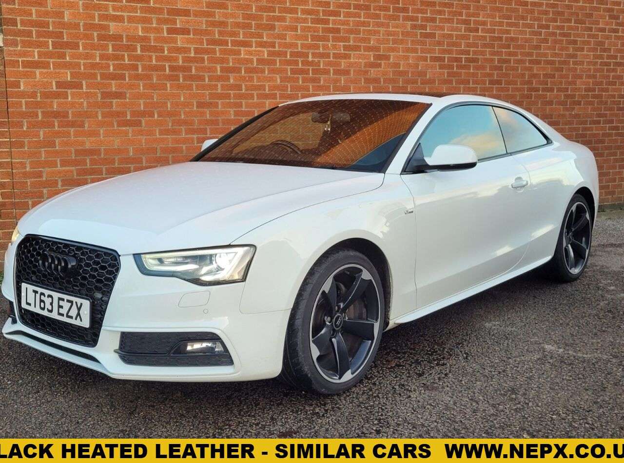 A 2013 AUDI A5 2.0 TFSI Black Edition Coupe 2dr Petrol Manual quattro Euro 6 (s/s) (225 ps A 2013 AUDI A5 2.0 TFSI Black Edition Coupe 2dr Petrol Manual quattro Euro 6 (s/s) (225 ps
