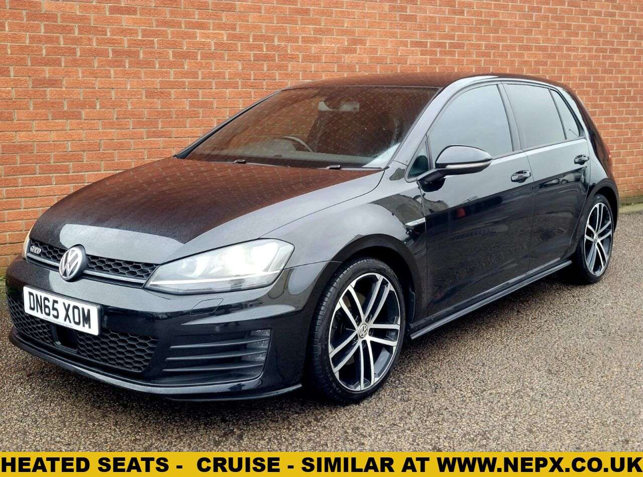 A 2015 VOLKSWAGEN GOLF 2.0 TDI BlueMotion Tech GTD Hatchback 5dr Diesel Manual Euro 6 (s/s) (184 p A 2015 VOLKSWAGEN GOLF 2.0 TDI BlueMotion Tech GTD Hatchback 5dr Diesel Manual Euro 6 (s/s) (184 p