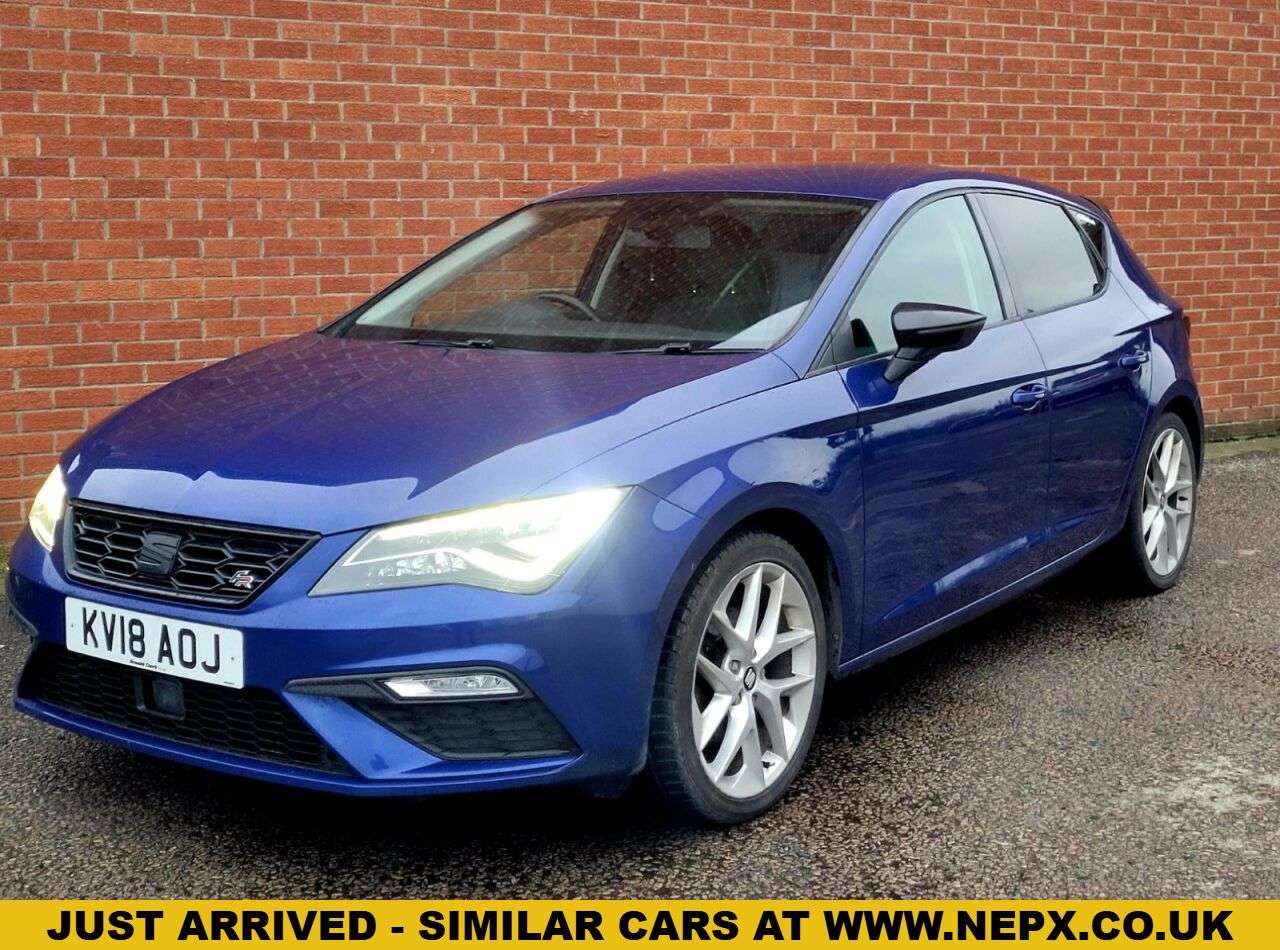A 2018 SEAT LEON 1.4 TSI FR Technology Hatchback 5dr Petrol Manual Euro 6 (s/s) (125 ps) A 2018 SEAT LEON 1.4 TSI FR Technology Hatchback 5dr Petrol Manual Euro 6 (s/s) (125 ps)