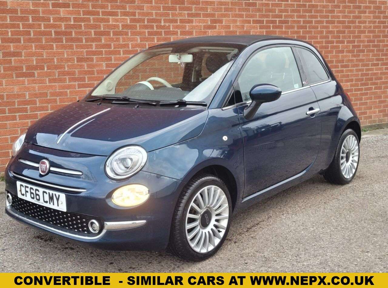 A 2017 FIAT 500C 0.9 TwinAir Lounge Convertible 2dr Petrol Manual Euro 6 (s/s) (85 bhp) A 2017 FIAT 500C 0.9 TwinAir Lounge Convertible 2dr Petrol Manual Euro 6 (s/s) (85 bhp)