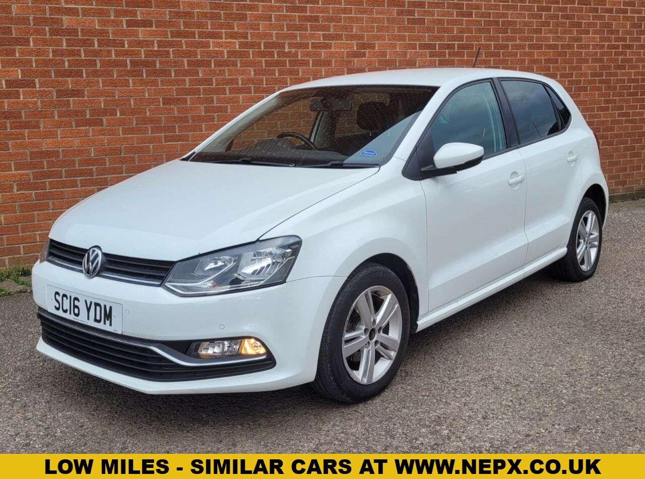 A 2016 VOLKSWAGEN POLO 1.0 BlueMotion Tech Match Hatchback 5dr Petrol Manual Euro 6 (s/s) (60 ps) A 2016 VOLKSWAGEN POLO 1.0 BlueMotion Tech Match Hatchback 5dr Petrol Manual Euro 6 (s/s) (60 ps)