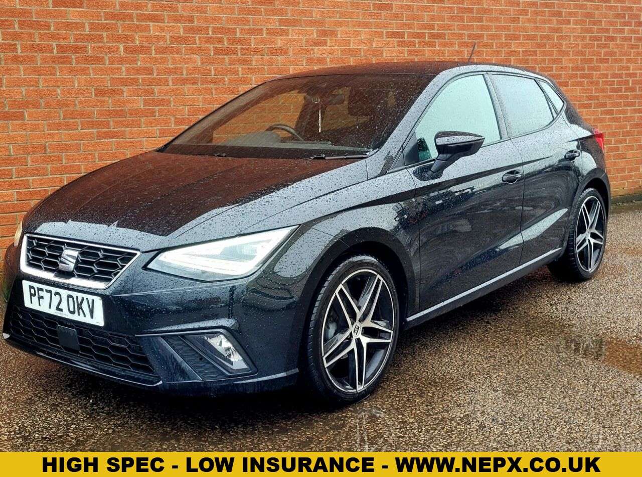A 2023 SEAT IBIZA 1.0 TSI FR Edition Hatchback 5dr Petrol Manual Euro 6 (s/s) (95 ps) ANDRIOD A 2023 SEAT IBIZA 1.0 TSI FR Edition Hatchback 5dr Petrol Manual Euro 6 (s/s) (95 ps) ANDRIOD