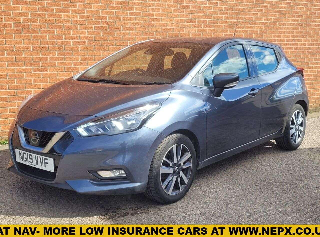 A 2019 NISSAN MICRA 0.9 IG-T Acenta Hatchback 5dr Petrol Manual Euro 6 (s/s) (90 ps) A 2019 NISSAN MICRA 0.9 IG-T Acenta Hatchback 5dr Petrol Manual Euro 6 (s/s) (90 ps)