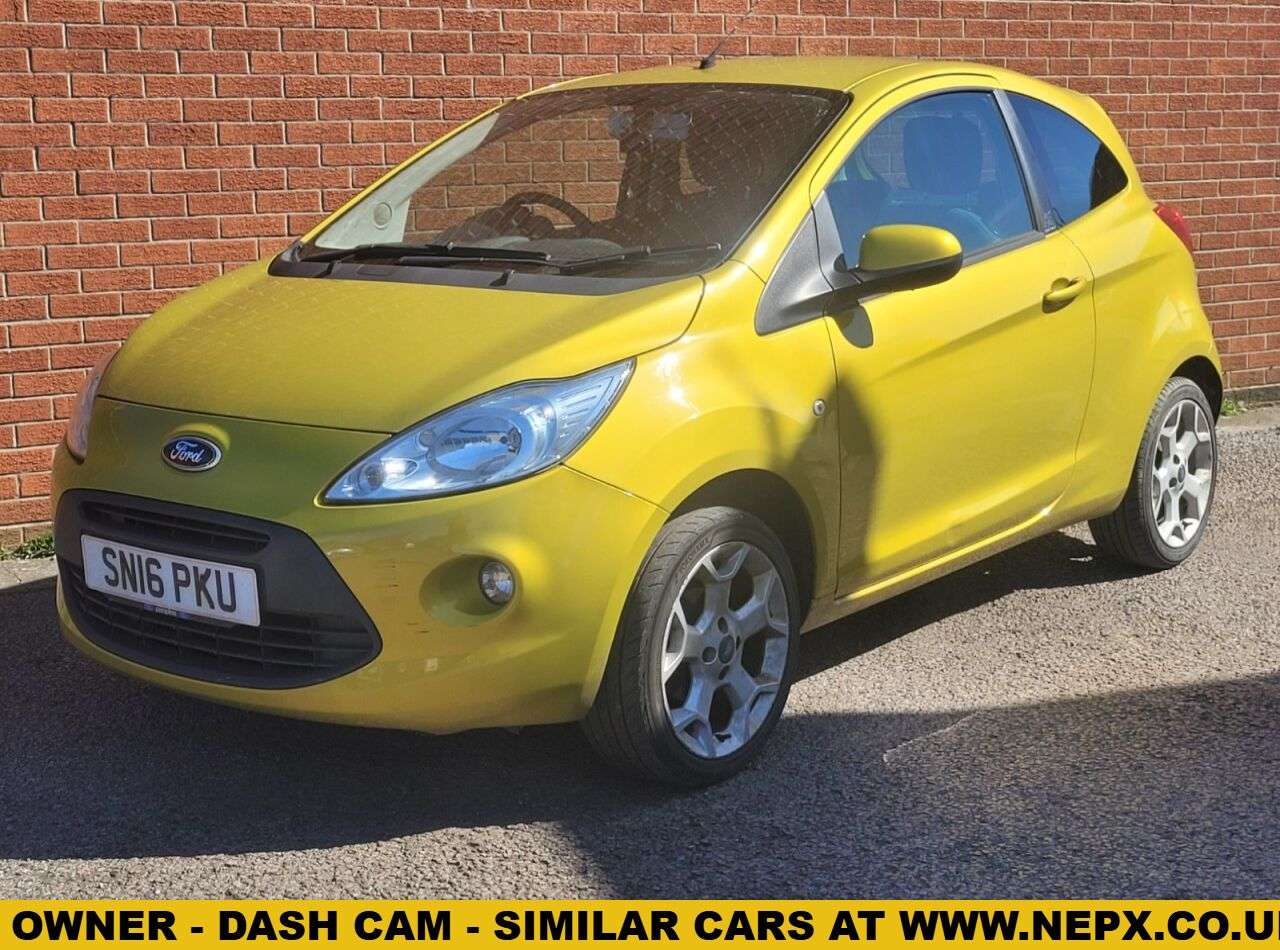 A 2016 FORD KA 1.2 Zetec Hatchback 3dr Petrol Manual Euro 5 (s/s) (69 ps) A 2016 FORD KA 1.2 Zetec Hatchback 3dr Petrol Manual Euro 5 (s/s) (69 ps)