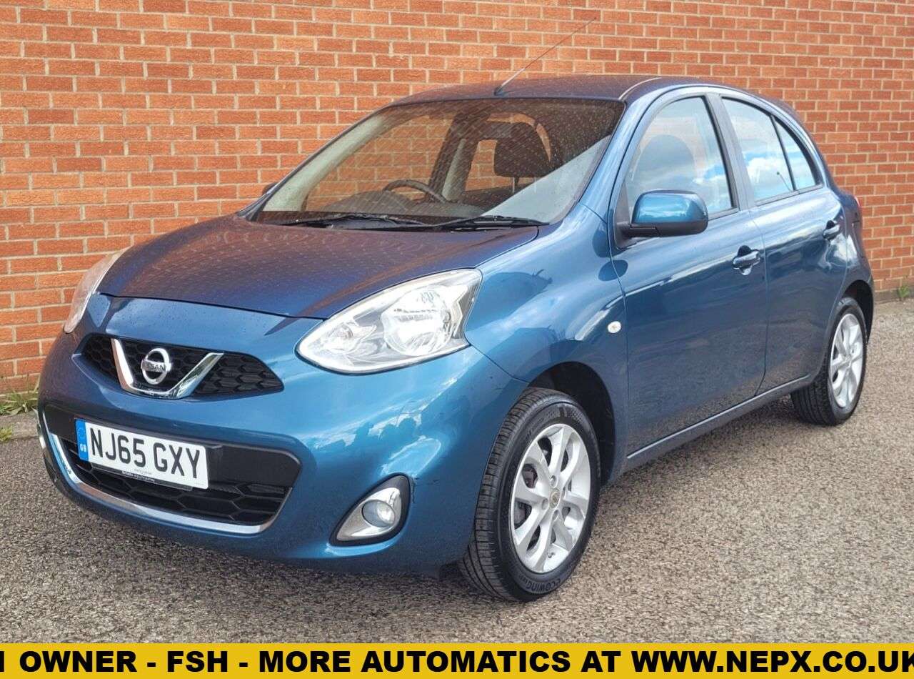 A 2015 NISSAN MICRA 1.2 Acenta Hatchback 5dr Petrol CVT Euro 5 (80 ps) A 2015 NISSAN MICRA 1.2 Acenta Hatchback 5dr Petrol CVT Euro 5 (80 ps)