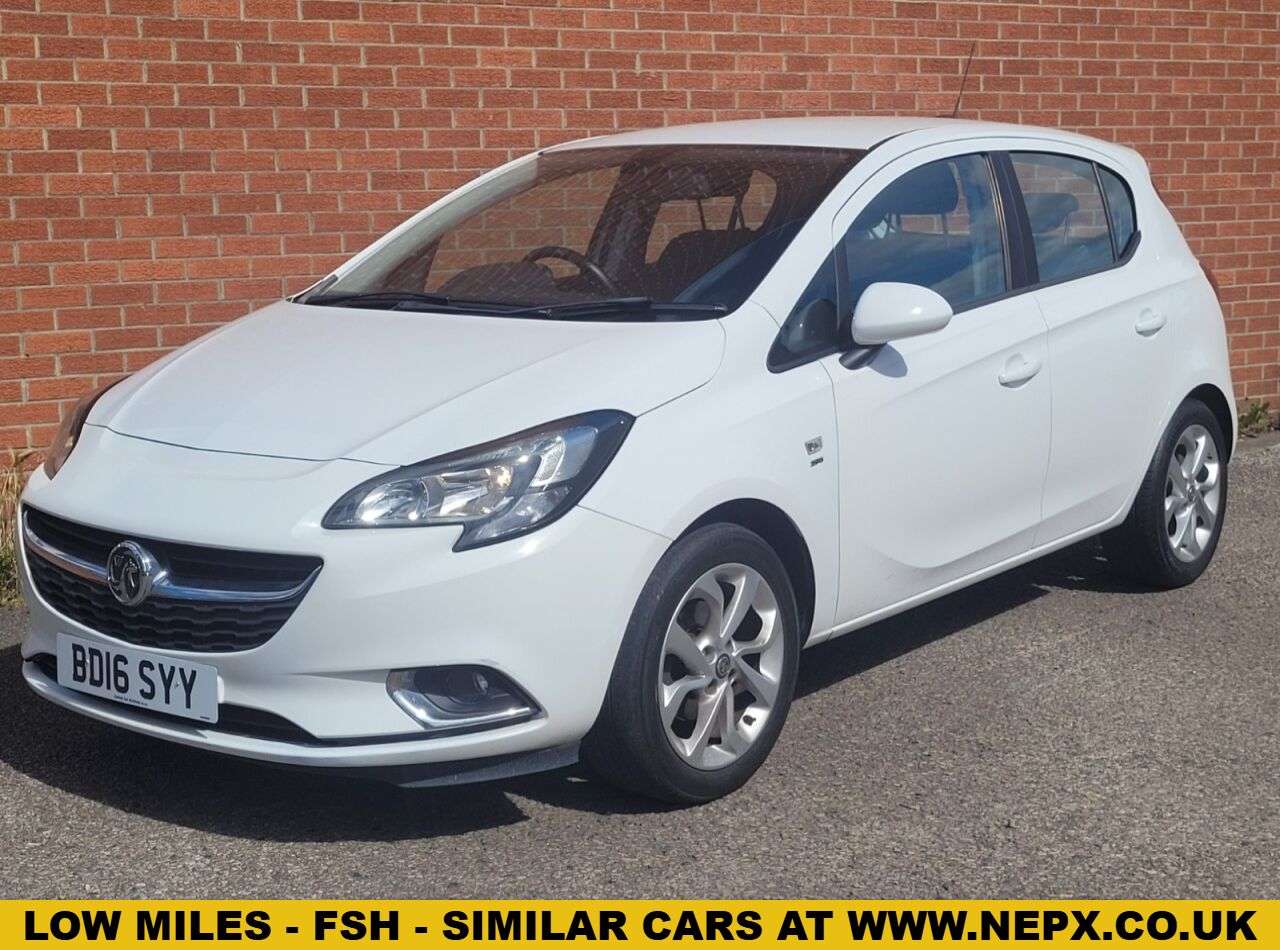 A 2016 VAUXHALL CORSA 1.4i ecoFLEX SRi Hatchback 5dr Petrol Manual Euro 6 (90 ps) READY TO DRIVE A 2016 VAUXHALL CORSA 1.4i ecoFLEX SRi Hatchback 5dr Petrol Manual Euro 6 (90 ps) READY TO DRIVE