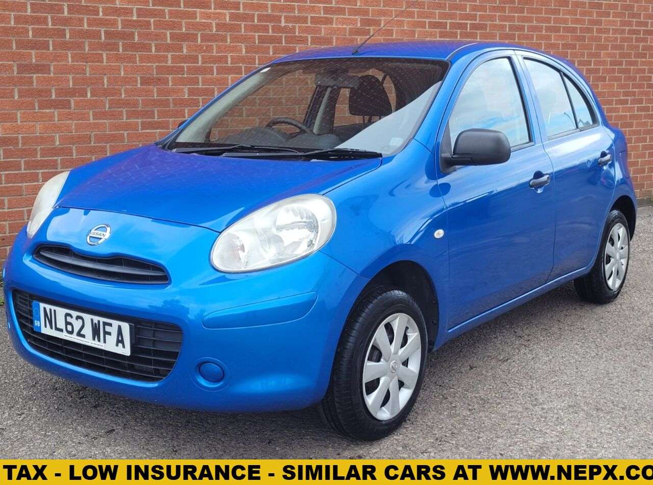 A 2012 NISSAN MICRA 1.2 12V Visia Hatchback 5dr Petrol Manual Euro 5 (80 ps) A 2012 NISSAN MICRA 1.2 12V Visia Hatchback 5dr Petrol Manual Euro 5 (80 ps)