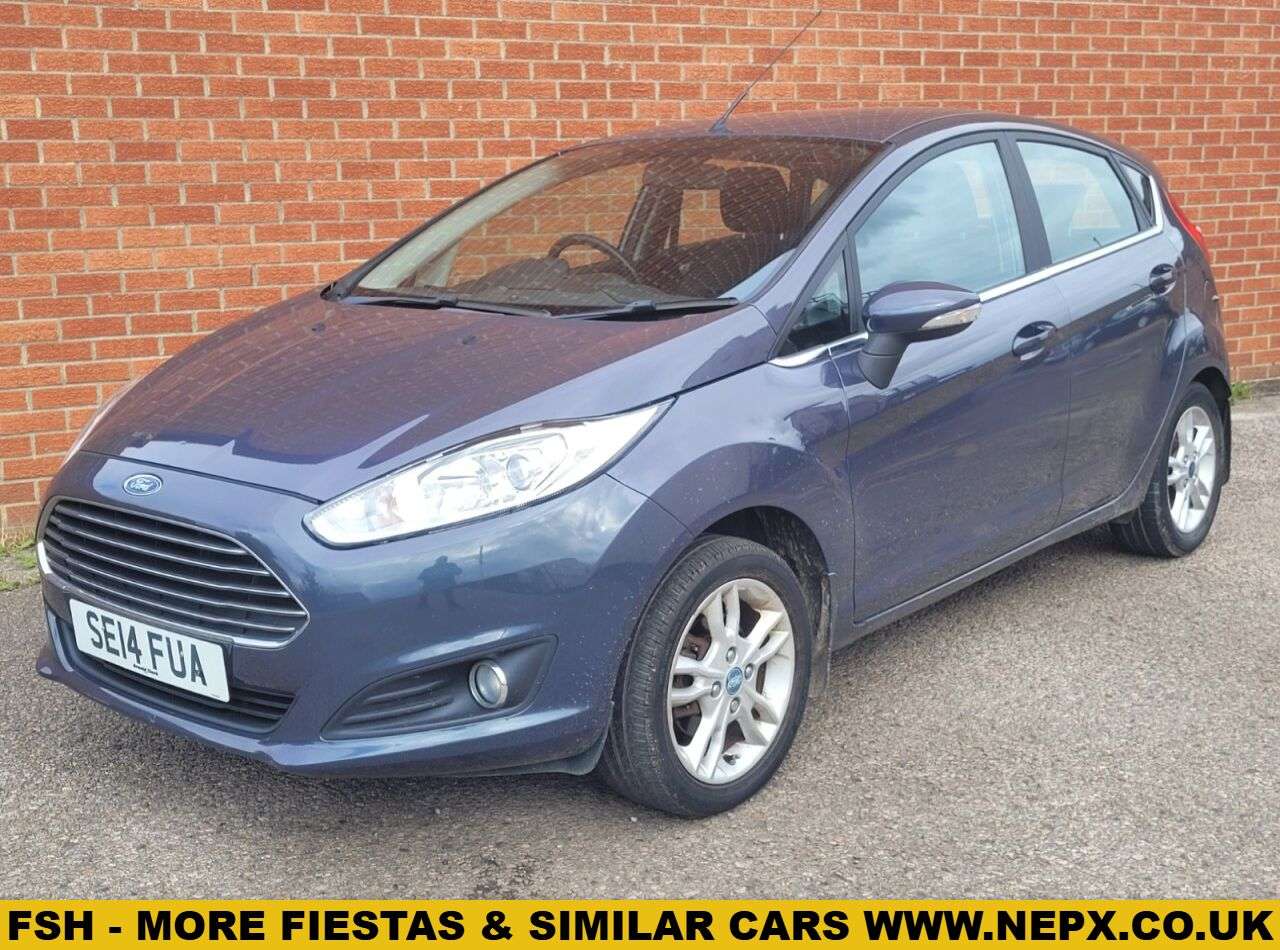 A 2014 FORD FIESTA 1.25 Zetec Hatchback 5dr Petrol Manual Euro 5 (82 ps) A 2014 FORD FIESTA 1.25 Zetec Hatchback 5dr Petrol Manual Euro 5 (82 ps)