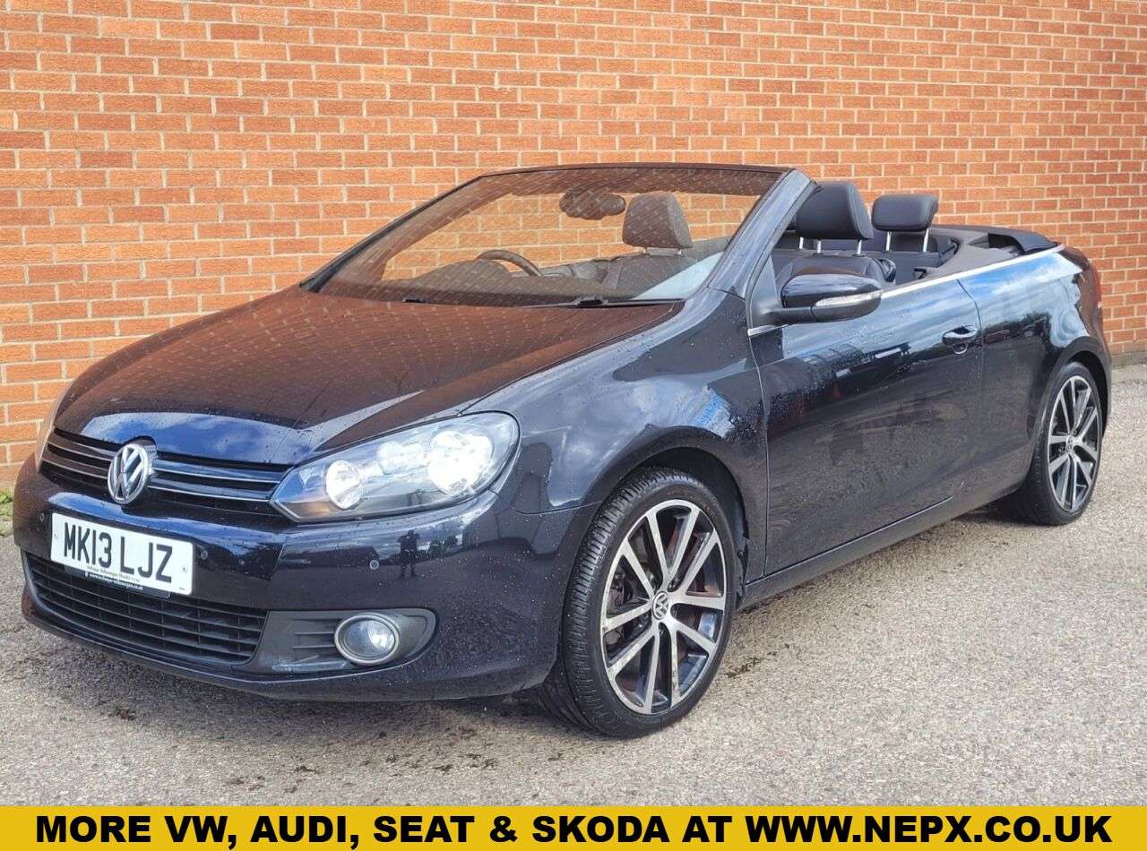 A 2013 VOLKSWAGEN GOLF 2.0 TDI BlueMotion Tech GT Cabriolet 2dr Diesel Manual Euro 5 (s/s) (140 ps A 2013 VOLKSWAGEN GOLF 2.0 TDI BlueMotion Tech GT Cabriolet 2dr Diesel Manual Euro 5 (s/s) (140 ps