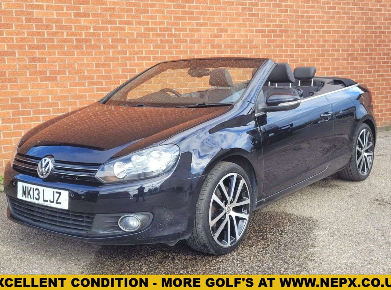 A 2013 VOLKSWAGEN GOLF 2.0 TDI BlueMotion Tech GT Cabriolet 2dr Diesel Manual Euro 5 (s/s) (140 ps A 2013 VOLKSWAGEN GOLF 2.0 TDI BlueMotion Tech GT Cabriolet 2dr Diesel Manual Euro 5 (s/s) (140 ps