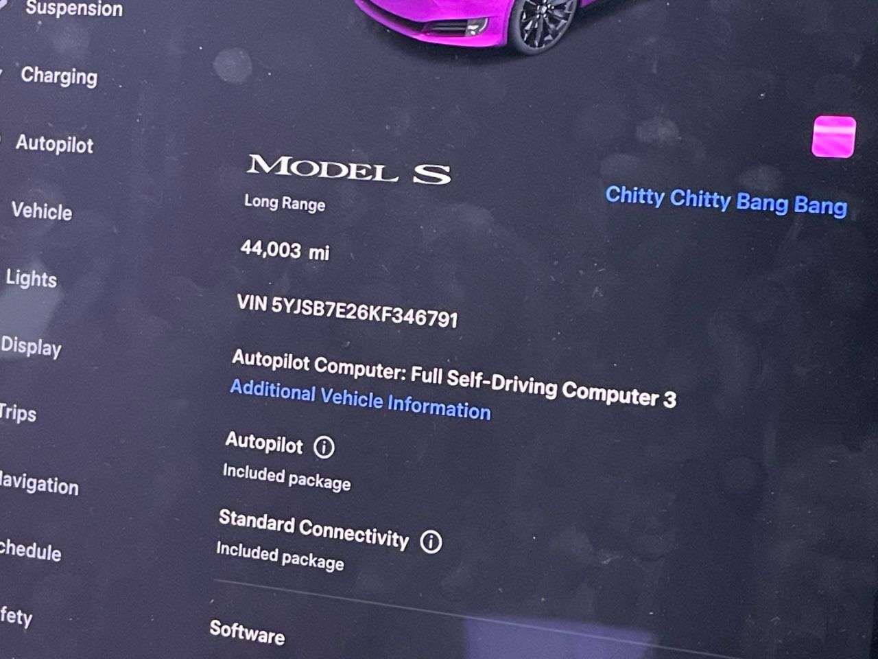 2019 TESLA MODEL S 2019 TESLA MODEL S