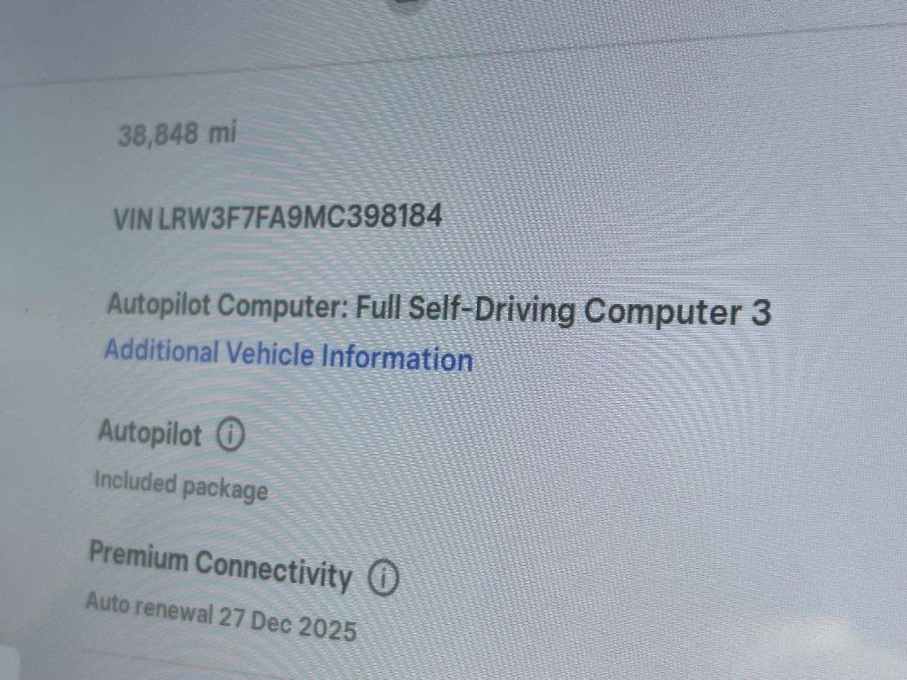 2021 TESLA MODEL 3 2021 TESLA MODEL 3
