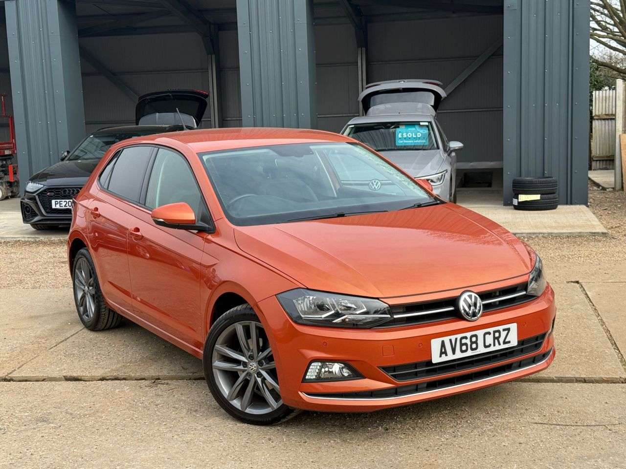 A 2018 VOLKSWAGEN POLO 1.0 TSI SEL Hatchback 5dr Petrol Manual Euro 6 (s/s) (115 ps) SAT NAV, CRUI A 2018 VOLKSWAGEN POLO 1.0 TSI SEL Hatchback 5dr Petrol Manual Euro 6 (s/s) (115 ps) SAT NAV, CRUI