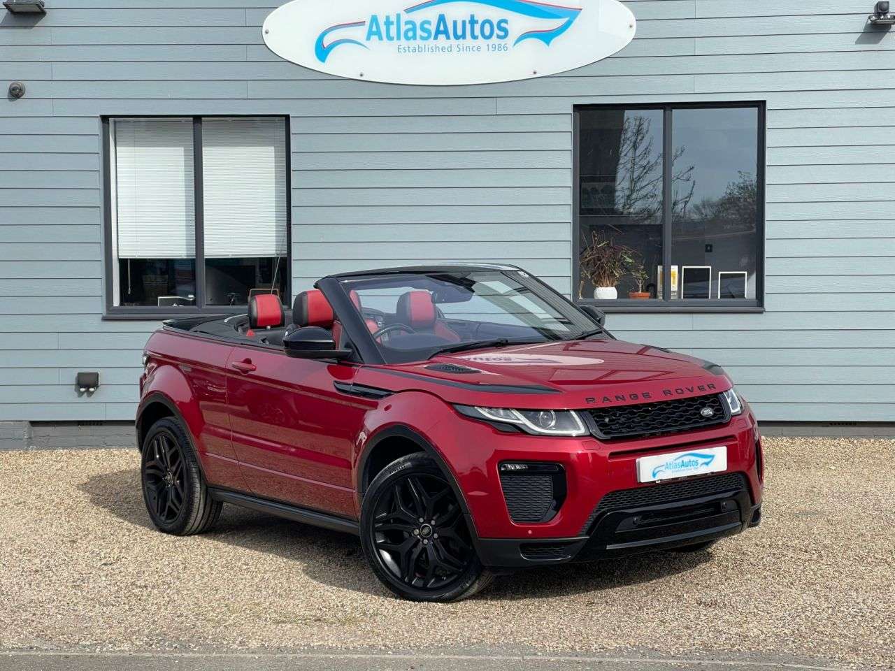 A 2016 LAND ROVER RANGE ROVER EVOQUE 2.0 TD4 HSE Dynamic Convertible 2dr Diesel Auto 4WD Euro 6 (s/s) (180 ps) H A 2016 LAND ROVER RANGE ROVER EVOQUE 2.0 TD4 HSE Dynamic Convertible 2dr Diesel Auto 4WD Euro 6 (s/s) (180 ps) H