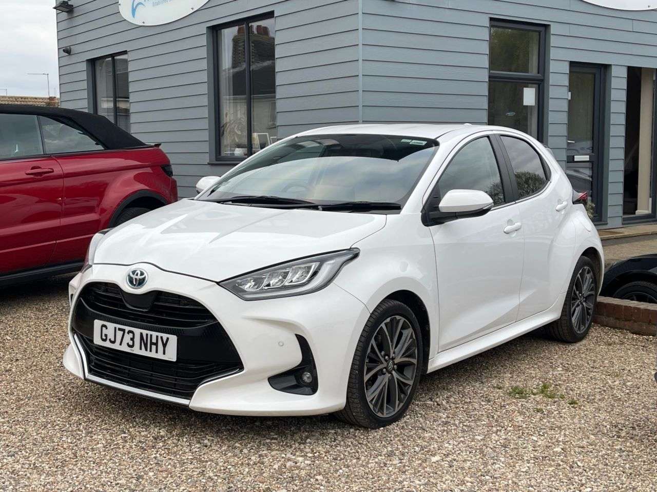 A 2023 TOYOTA YARIS 1.5 VVT-h Excel Hatchback 5dr Petrol Hybrid E-CVT Euro 6 (s/s) (116 ps) A 2023 TOYOTA YARIS 1.5 VVT-h Excel Hatchback 5dr Petrol Hybrid E-CVT Euro 6 (s/s) (116 ps)