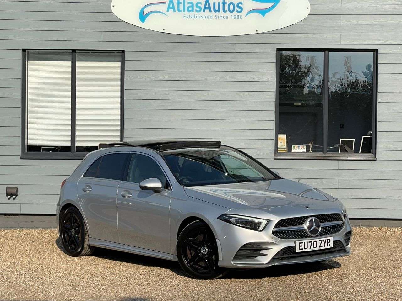 A 2020 MERCEDES-BENZ A CLASS 2.0 A250 AMG Line (Premium Plus 2) Hatchback 5dr Petrol 7G-DCT Euro 6 (s/s) A 2020 MERCEDES-BENZ A CLASS 2.0 A250 AMG Line (Premium Plus 2) Hatchback 5dr Petrol 7G-DCT Euro 6 (s/s)