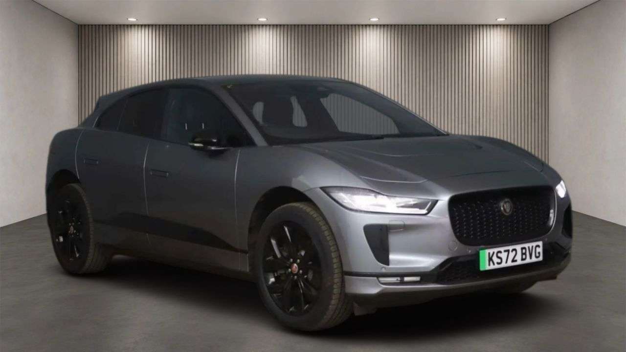 A 2022 JAGUAR I-PACE 400 90kWh HSE Black SUV 5dr Electric Auto 4WD (400 ps) A 2022 JAGUAR I-PACE 400 90kWh HSE Black SUV 5dr Electric Auto 4WD (400 ps)
