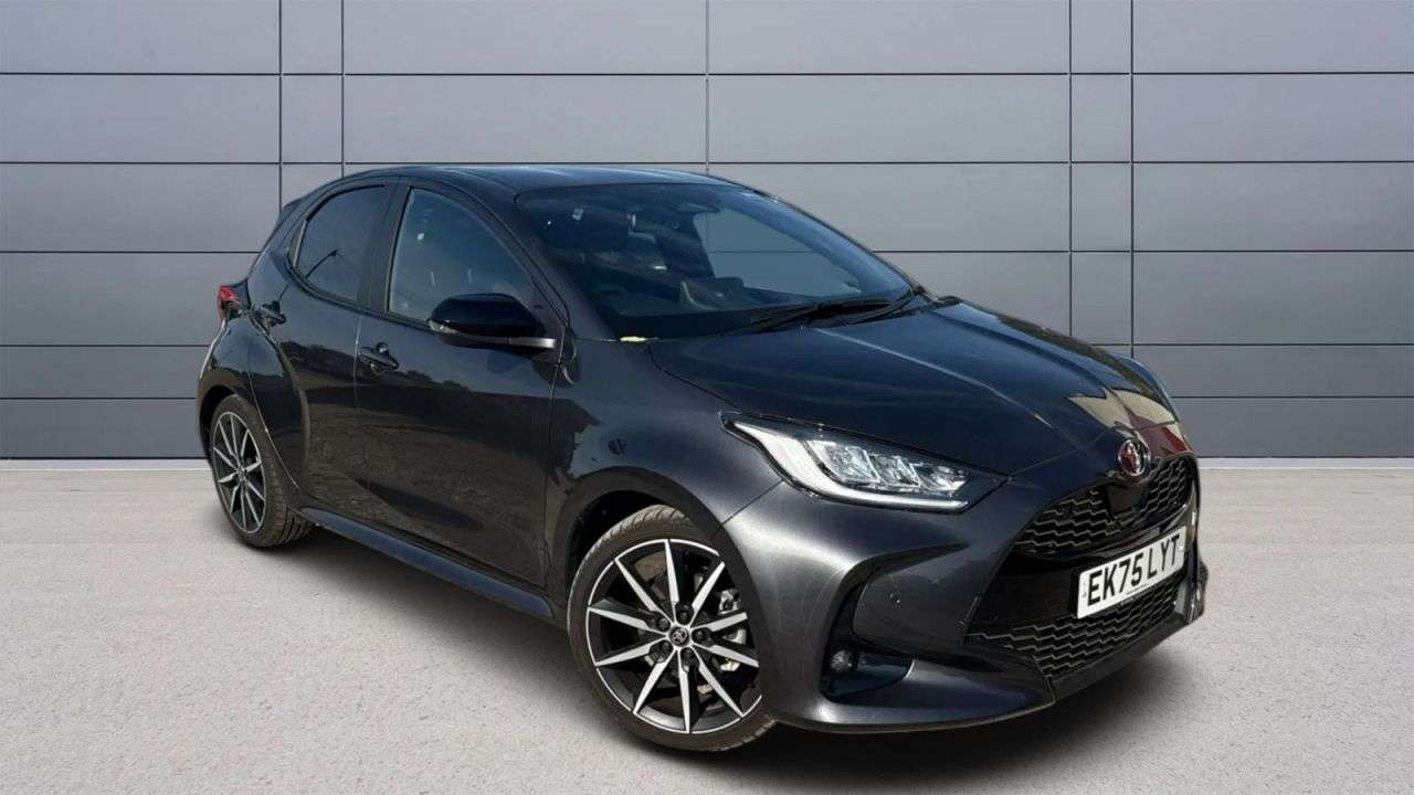 A 2025 TOYOTA YARIS 1.5 VVT-h GR SPORT Hatchback 5dr Petrol Hybrid E-CVT Euro 6 (s/s) (130 ps) A 2025 TOYOTA YARIS 1.5 VVT-h GR SPORT Hatchback 5dr Petrol Hybrid E-CVT Euro 6 (s/s) (130 ps)