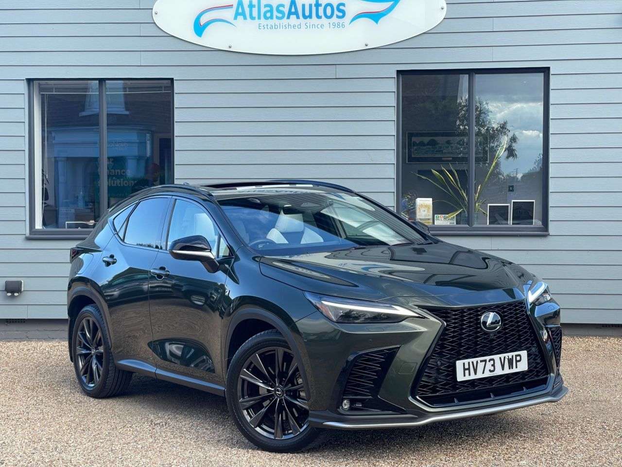 A 2023 LEXUS NX 2.5 450h+ 18.1kWh F Sport SUV 5dr Petrol Plug-in Hybrid E-CVT 4WD Euro 6 (s A 2023 LEXUS NX 2.5 450h+ 18.1kWh F Sport SUV 5dr Petrol Plug-in Hybrid E-CVT 4WD Euro 6 (s