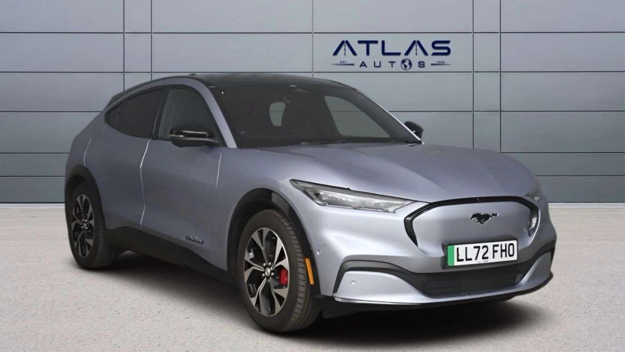 A 2023 FORD MUSTANG MACH-E Extended Range 91kWh SUV 5dr Electric Automatic AWD (351 ps) A 2023 FORD MUSTANG MACH-E Extended Range 91kWh SUV 5dr Electric Automatic AWD (351 ps)