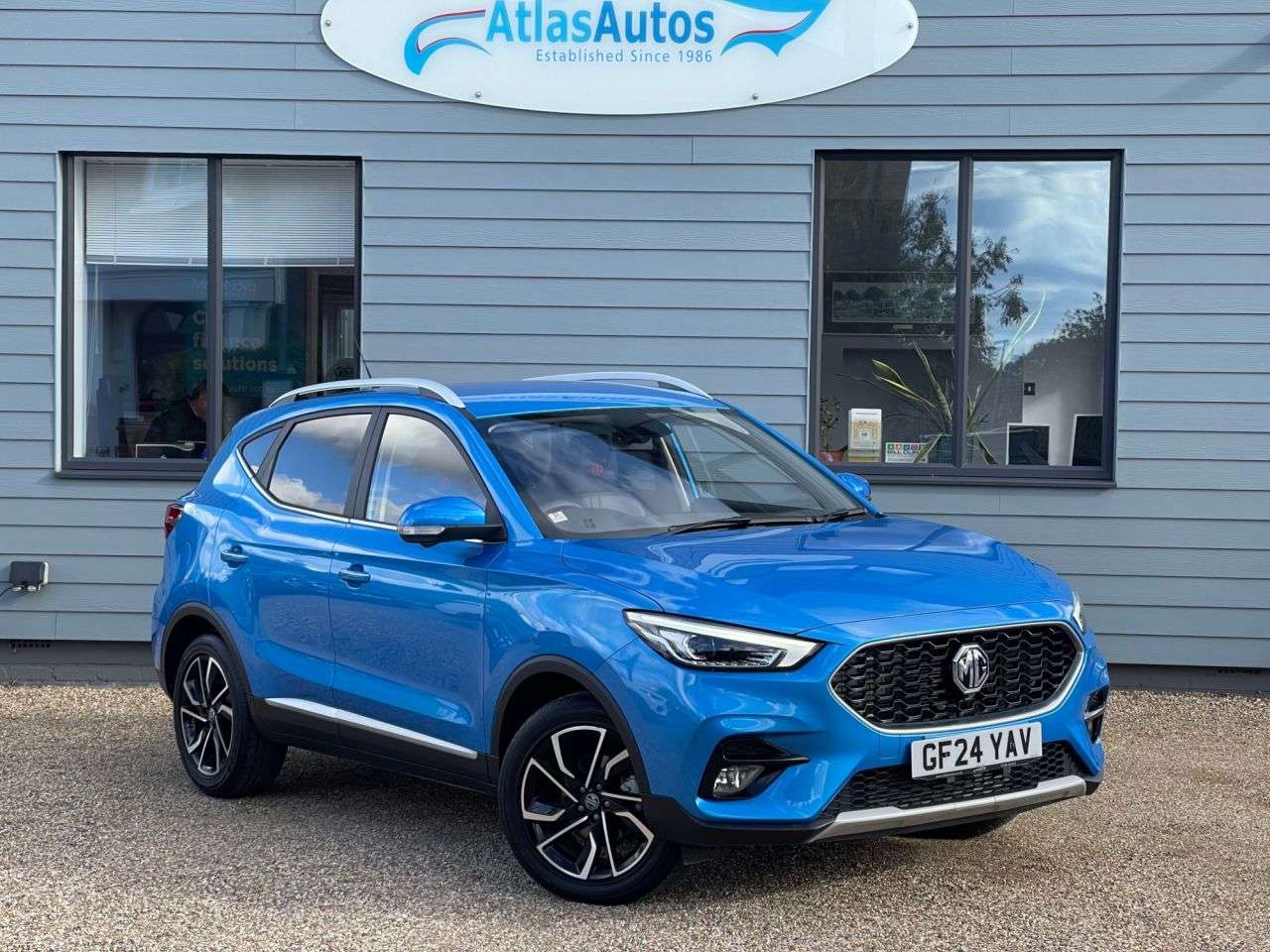 A 2024 MG MG ZS 1.0 T-GDI Exclusive SUV 5dr Petrol Auto Euro 6 (111 ps) A 2024 MG MG ZS 1.0 T-GDI Exclusive SUV 5dr Petrol Auto Euro 6 (111 ps)
