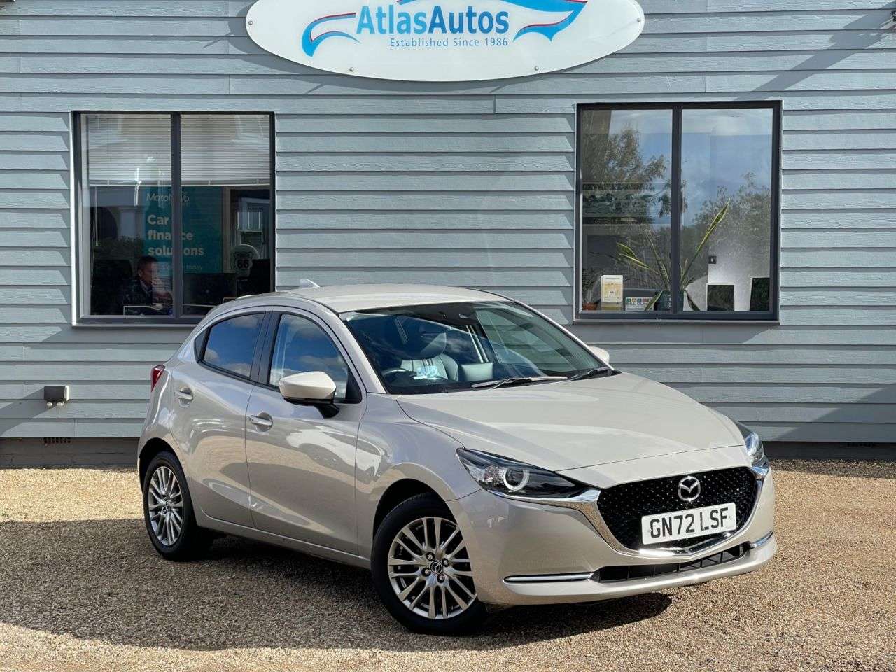 A 2022 MAZDA MAZDA2 1.5 e-SKYACTIV G MHEV MHEV GT Sport Hatchback 5dr Petrol Manual Euro 6 (s/s A 2022 MAZDA MAZDA2 1.5 e-SKYACTIV G MHEV MHEV GT Sport Hatchback 5dr Petrol Manual Euro 6 (s/s