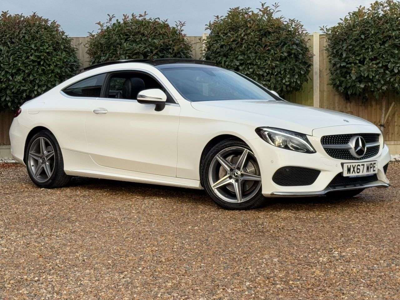 A 2017 MERCEDES-BENZ C-CLASS 2.1 C220d AMG Line (Premium) Coupe 2dr Diesel G-Tronic+ Euro 6 (s/s) (170 p A 2017 MERCEDES-BENZ C-CLASS 2.1 C220d AMG Line (Premium) Coupe 2dr Diesel G-Tronic+ Euro 6 (s/s) (170 p