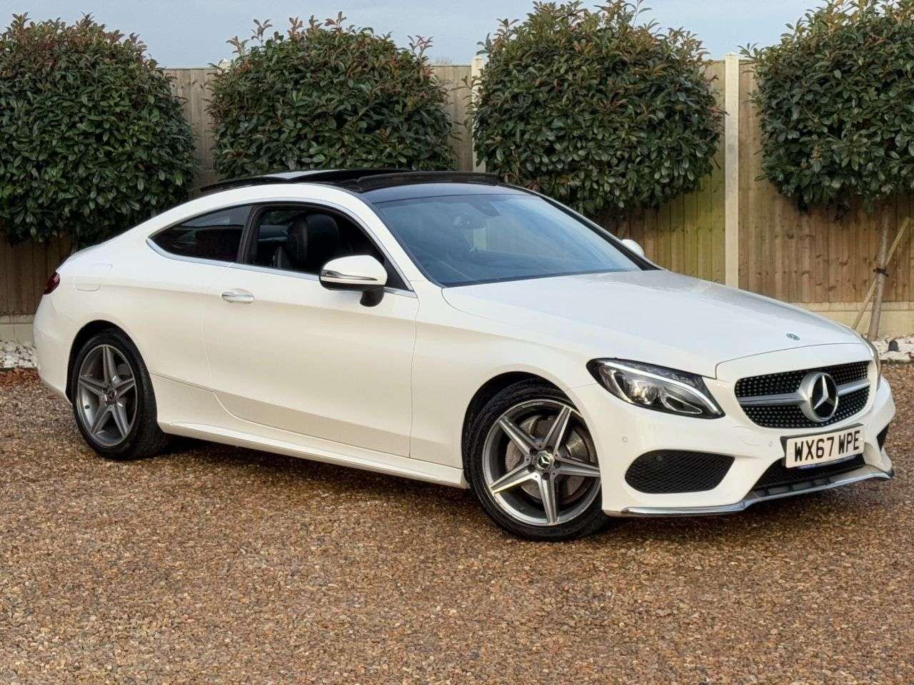 A 2017 MERCEDES-BENZ C-CLASS 2.1 C220d AMG Line (Premium) Coupe 2dr Diesel G-Tronic+ Euro 6 (s/s) (170 p A 2017 MERCEDES-BENZ C-CLASS 2.1 C220d AMG Line (Premium) Coupe 2dr Diesel G-Tronic+ Euro 6 (s/s) (170 p