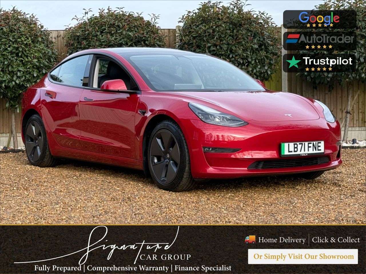 A 2021 TESLA MODEL 3 (Dual Motor) Long Range Saloon 4dr Electric Auto 4WDE (346 ps) A 2021 TESLA MODEL 3 (Dual Motor) Long Range Saloon 4dr Electric Auto 4WDE (346 ps)