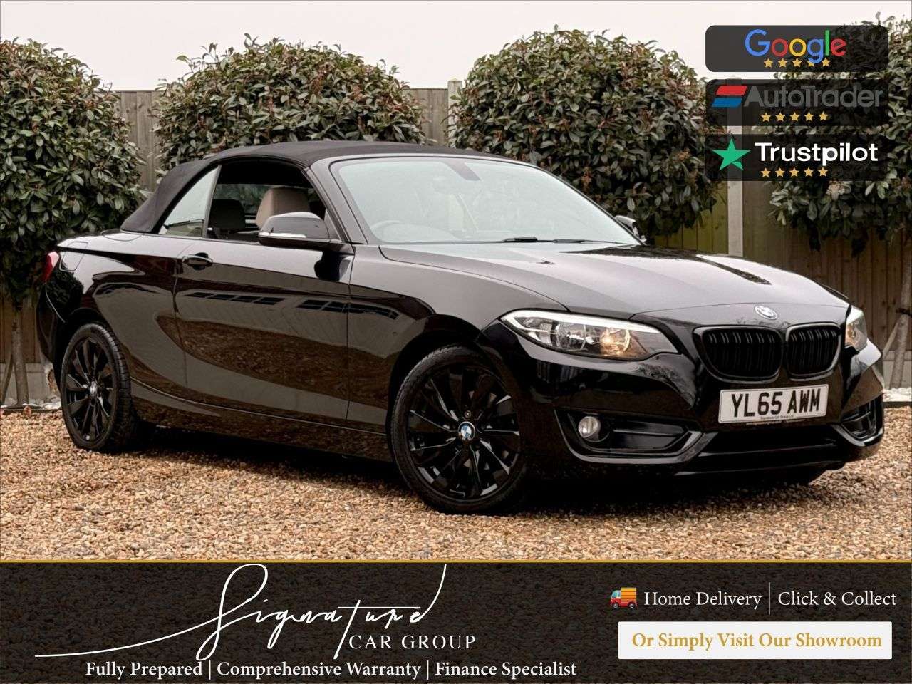 A 2016 BMW 2 SERIES 2.0 218d Sport Convertible 2dr Diesel Auto Euro 6 (s/s) (150 ps) A 2016 BMW 2 SERIES 2.0 218d Sport Convertible 2dr Diesel Auto Euro 6 (s/s) (150 ps)