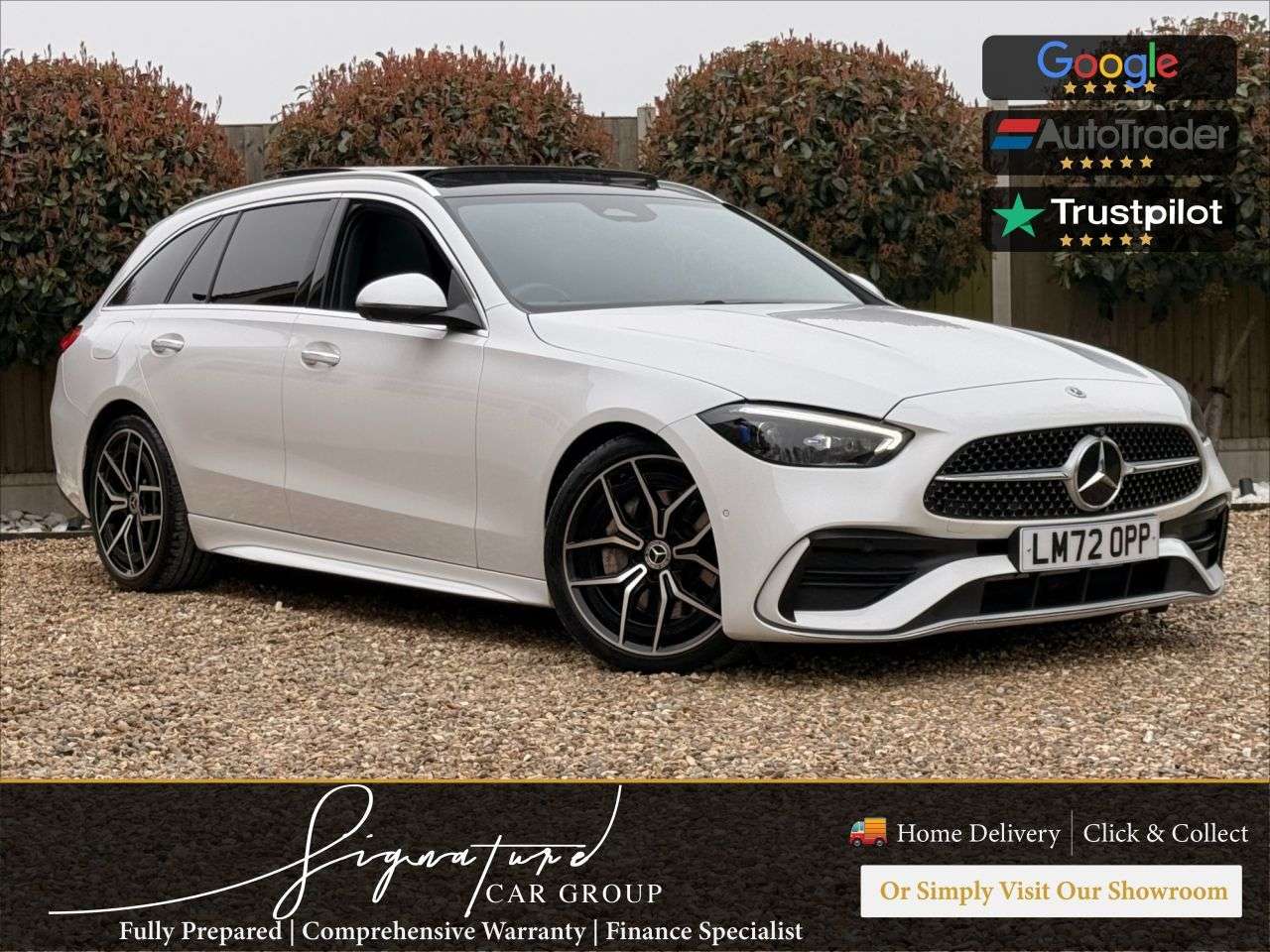 A 2022 MERCEDES-BENZ C-CLASS 2.0 C300dh MHEV AMG Line (Premium Plus) Estate 5dr Diesel Hybrid G-Tronic+ A 2022 MERCEDES-BENZ C-CLASS 2.0 C300dh MHEV AMG Line (Premium Plus) Estate 5dr Diesel Hybrid G-Tronic+