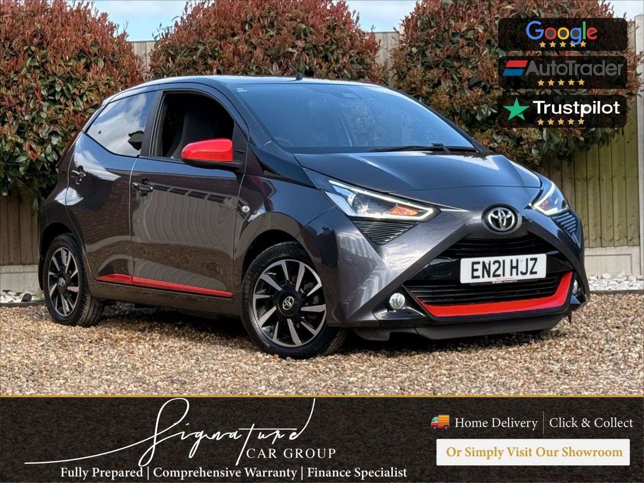 A 2021 TOYOTA AYGO 1.0 VVT-i x-trend Hatchback 30,000 MILES REVERSE CAM 5dr Petrol Manual Euro A 2021 TOYOTA AYGO 1.0 VVT-i x-trend Hatchback 30,000 MILES REVERSE CAM 5dr Petrol Manual Euro