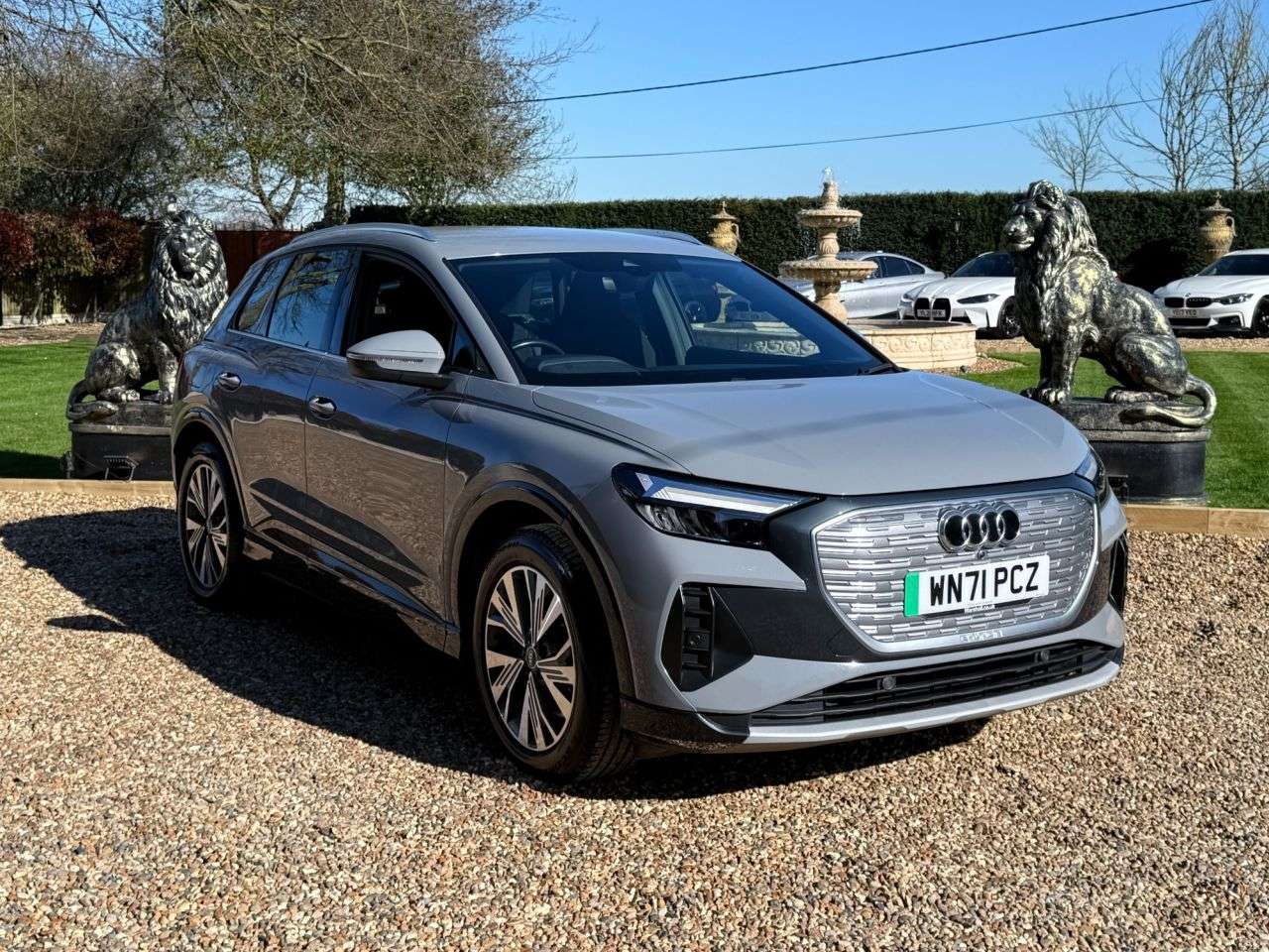 A 2021 AUDI Q4 E-TRON 40 Sport SUV 5dr Electric Auto 82kWh (204 ps) A 2021 AUDI Q4 E-TRON 40 Sport SUV 5dr Electric Auto 82kWh (204 ps)