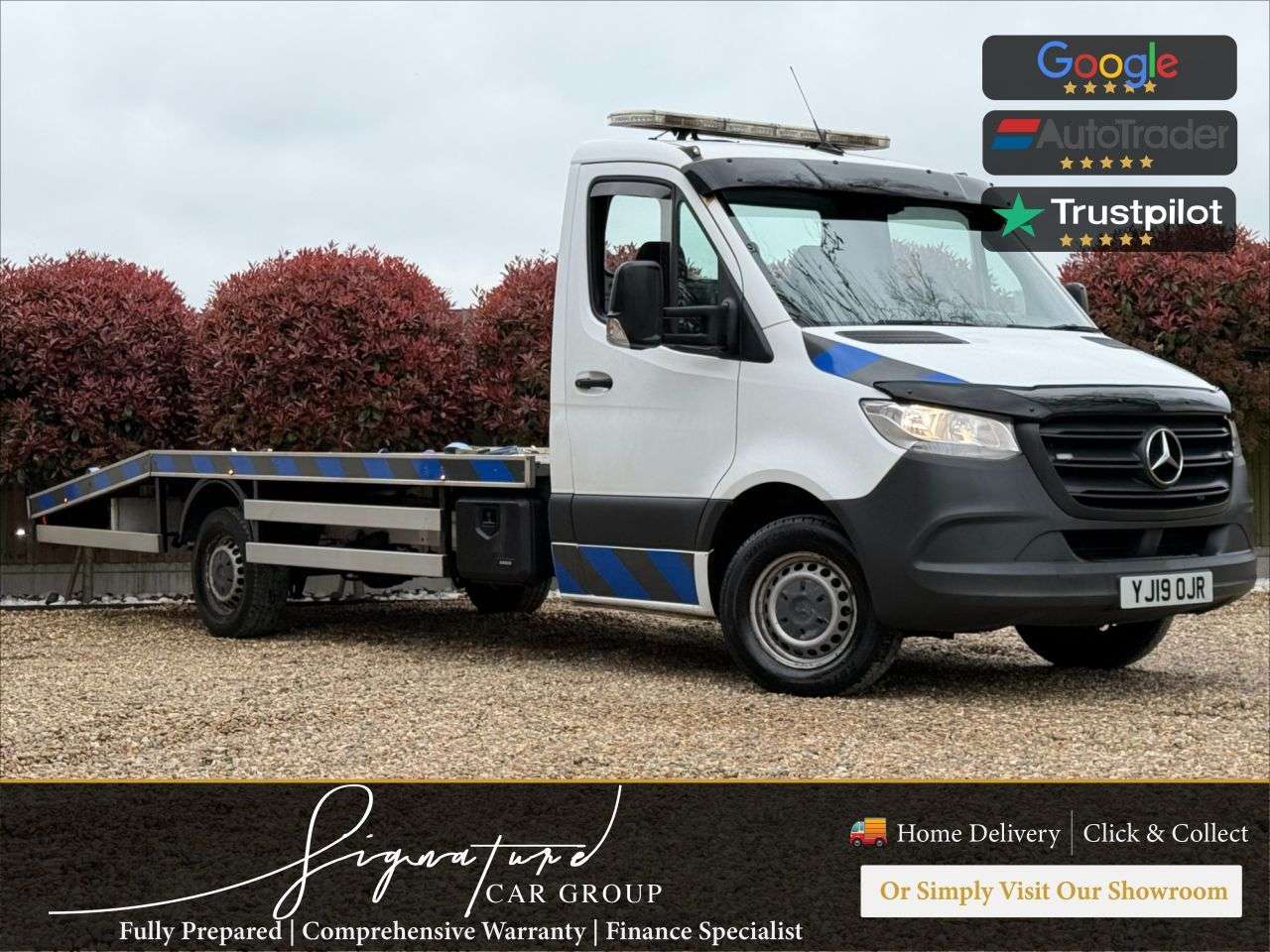A 2019 MERCEDES-BENZ SPRINTER 2.1 314 CDI RECOVERY TRUCK Chassis Cab 2dr Diesel Manual RWD L3 Euro 6 (s/s A 2019 MERCEDES-BENZ SPRINTER 2.1 314 CDI RECOVERY TRUCK Chassis Cab 2dr Diesel Manual RWD L3 Euro 6 (s/s