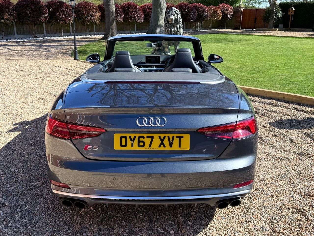 A 2017 AUDI S5 3.0 TFSI V6 Cabriolet 2dr Petrol Tiptronic quattro Euro 6 (s/s) (354 ps) A 2017 AUDI S5 3.0 TFSI V6 Cabriolet 2dr Petrol Tiptronic quattro Euro 6 (s/s) (354 ps)